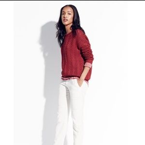 Vince 100% cotton textured sweater